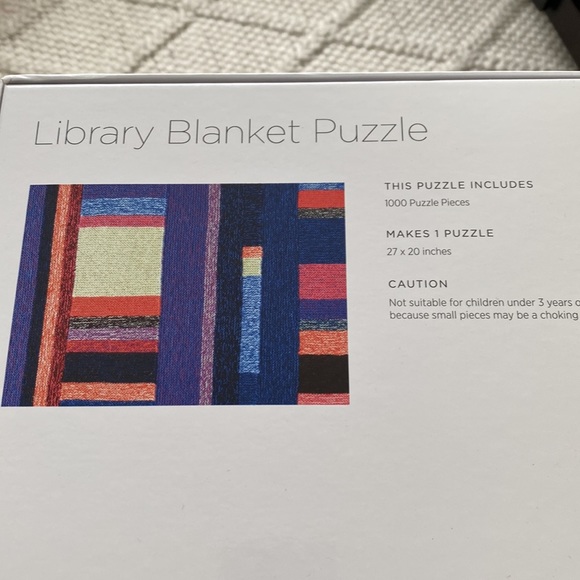 Purl Soho 1000 piece puzzle - knit blanket - Picture 2 of 2
